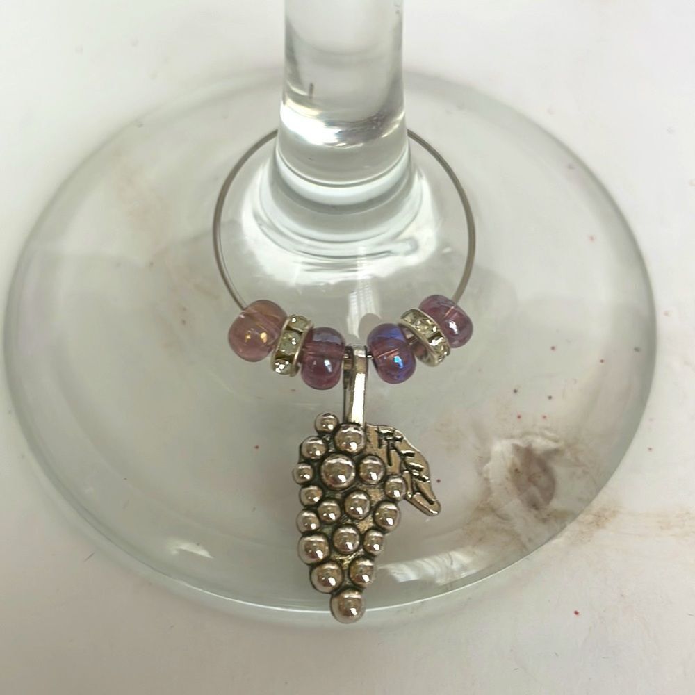 ‎WINE GLASS JEWELS, Set of 6